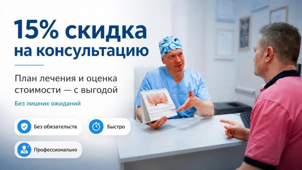 Консультация проктолога в клинике